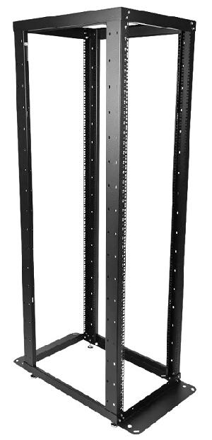 Стойка телекоммуникационная серверная 42U, глубина 1000 мм, цвет черный