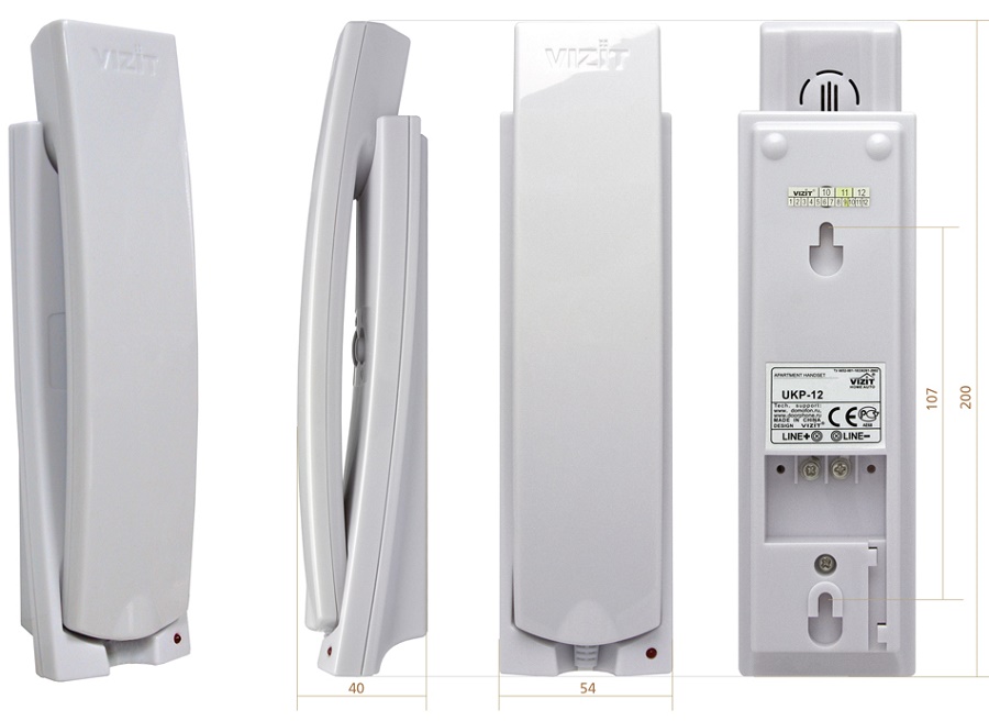 Трубка переговорная&nbsp;&nbsp;с регулировкой громкости