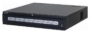 IP Видеорегистратор до 128 каналов для сетевых камер, 8 портов для HDD, 4 HDMI порта для подключения мониторов, 2 Ethernet порта, 16 тревожных входов, крепление в стойку. Рекомендуется для средних и крупных объектов с высокими требованиями к длительности хранения видеоархива