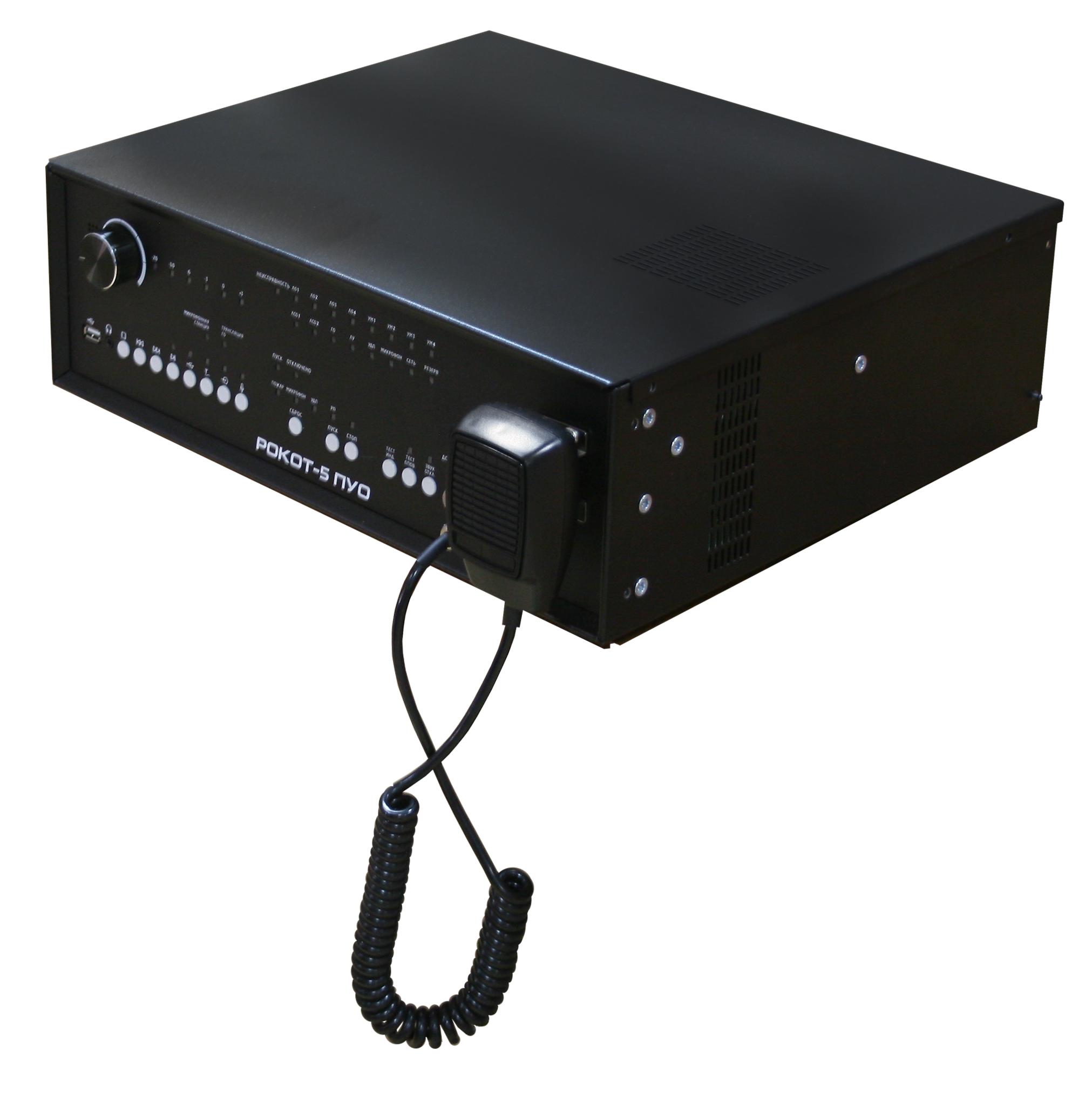 Прибор управления оповещением, 200Вт, 100 В, 2 зоны оповещения, 4 линии оповещения, 2 линии светового оповещения с защитой от перегрузки и КЗ, 3 лин. входа, 3 лин. входа, 1 лин. выход, выход контроля неиспр.