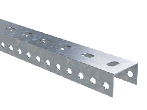 П-образный профиль PSL, L1000, толщ.1,5 мм