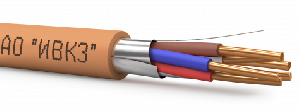 Кабель безгалогенный огнестойкий, экранированный 2х2х0,75 бухта 200 м.