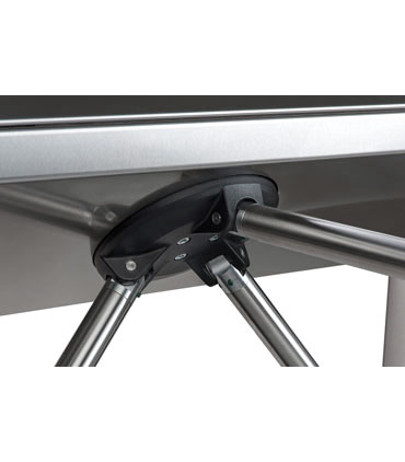 Турникет тумбовый эл/мех с автоматическими преграждающими планками Антипаника для эксплуатации на открытом воздухе,&nbsp;&nbsp;со встроен-ным блоком управления, пульт управления, преграждающие планки