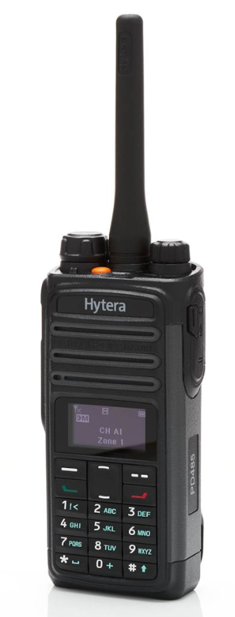 Портативная радиостанция, 400-470 Mhz 1-4 Вт, DMR Tier II и аналоговый обычный режим