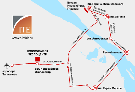 Схема вокзала новосибирск главный