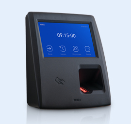 PERCo CR11 Биометрический терминал учета рабочего времени со встроенным сканером отпечатков пальцев и RFID-считывателем карт доступа, интерфейс связи - Ethernet