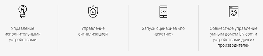 Особенности Livicom