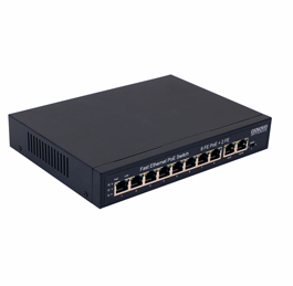 SW-21000(120W) PoE коммутатор Fast Ethernet на 10 портов.